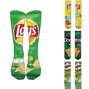 Funny Socks Food Hamburg/Pizza/Sushi Printed Cute